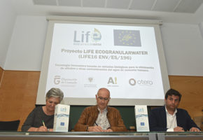 Representantes de las entidades beneficiarias del proyecto “Life Ecogranularwater” han firmado el Acuerdo Interno entre Socios