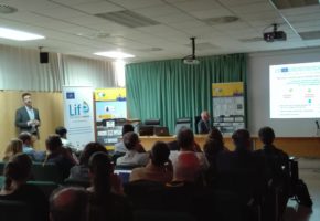 The Provincial Council of Granada introduces the LIFE ECOGRANULARWATER Project in the “X Symposium of Water in Andalusia” (SIAGA) in Huelva