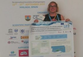 El Instituto Universitario de Investigación del Agua de la UGR presenta en el 46º Congreso IAH en Málaga los resultados del Estudio Hidrogeológico realizado en TorreCardela (Granada)