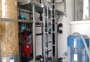 Complete installation of the prototype of the LIFE ECOGRANULARWATER Project